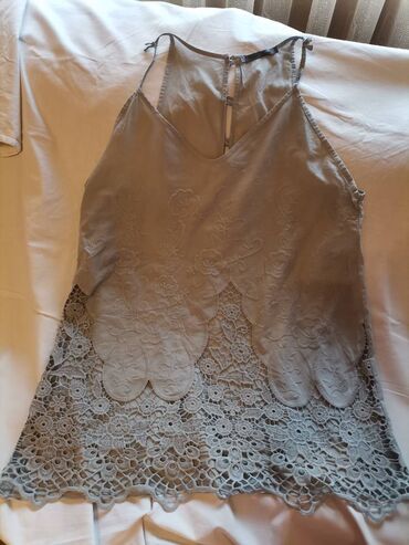 Majice na bretele: XL, bоја - Bež — 5