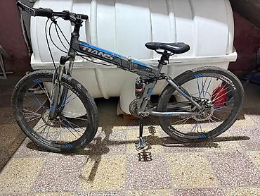 İdman velosipedləri: Tians DX dağ velosipedi - Tam asqılı (full-suspension) dizayn: ön — 1