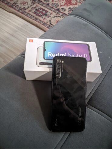 redmi note 8 цена бишкек: Redmi, Redmi Note 8, Б/у, 128 ГБ, цвет - Черный, 2 SIM