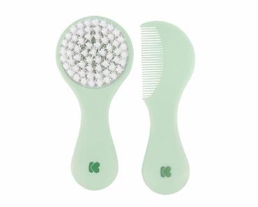 ugg sandale: KIKKA BOO četka i češalj za bebe – Cactus Mint (KKB4) Set za negu — 1