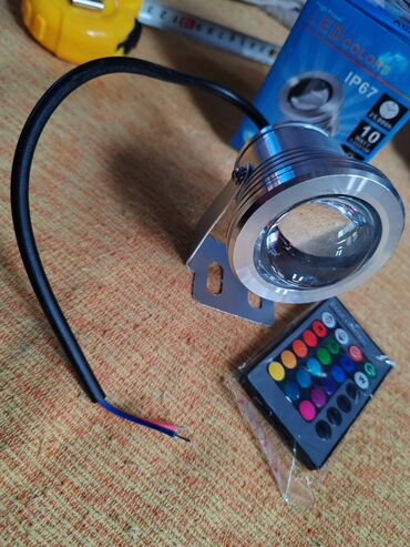 RS - Garden lighting: Led reflektor RGB 12V 10W za baštu fontanu bazen. 1600 din.
tel — 12
