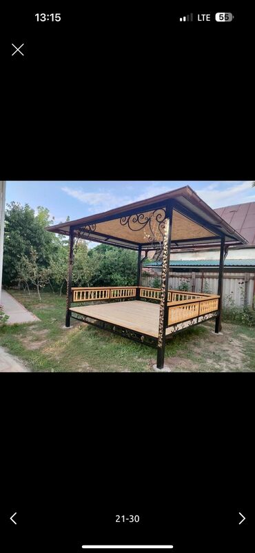 Тапчаны: Тапчан 3 x 3 x 3 м, Металл — 17