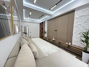 3 комнаты, 73 м², Асанбай мкр Элитка, 2 этаж, Дизайнерский ремонт
