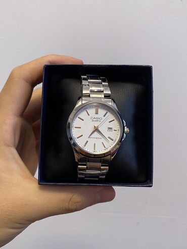 спортивные водонепроницаемые часы: Классические часы часы, Casio, Мужские, Новый