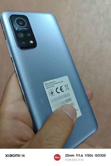 Xiaomi: Xiaomi Mi 10T, 128 GB, rəng - Mavi, 
 Düyməli, Sensor, Barmaq izi