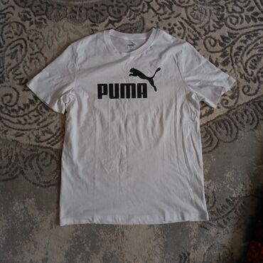 puma футболки: Футболка L (EU 40), цвет - Белый