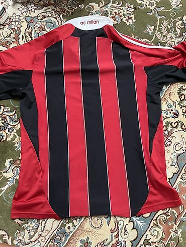 lining бу: Футбольная футболка Adidas AC Milan с воротником-поло - Домашняя — 7