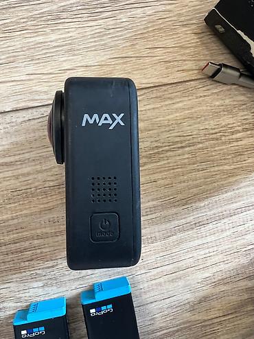 Видеокамеры: Го про Макс Go pro Max 360 С двумя батареями, палка от Godis, и все — 3