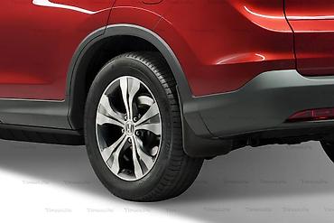 2016: Брызговики Frosch: задняя пара для Honda CR-V IV рестайлинг 6 под — 4