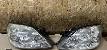 Комплект передних фар Nissan 2002 г., Б/у, Оригинал, Япония