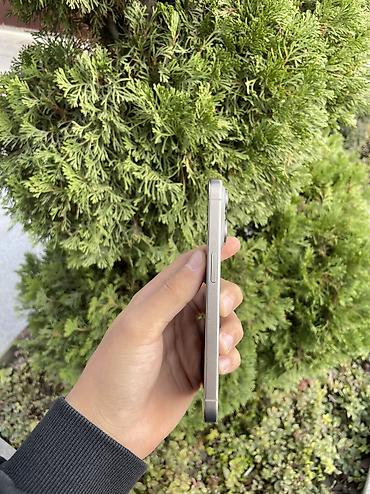 Мобильные телефоны и аксессуары: IPhone 15 Pro, Б/у, 256 ГБ, Natural Titanium, Защитное стекло, Чехол, В рассрочку, 86 % — 3