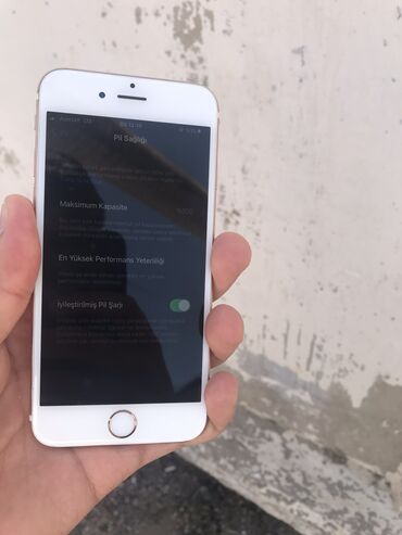 ıphone 6s: IPhone 6s, 32 GB, Rose Gold, Barmaq izi