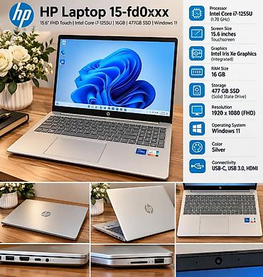 surface laptop 7: 💻 HP Laptop 15 — Core i7 / 16 ГБ / сенсорный экран ✨ Продаю ноутбук HP — 4