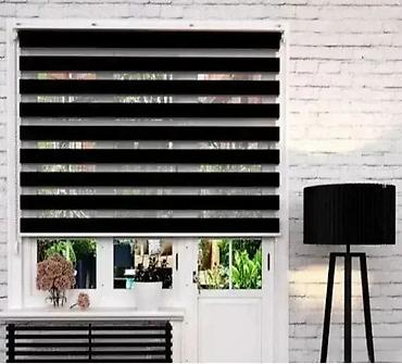 posteljina sa srcima: Crna Zebra Zavesa 100x200 cm Dobrodošli u Davidov shop online market! — 1
