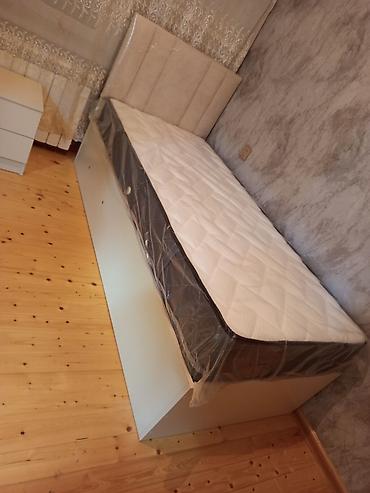 Yeni, Təknəfərlik çarpayı, Bazalı, Matras ilə, Siyirməsiz — 2