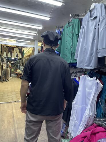 Спецодежда: Поварской китель 🔥 Оптом и в розницу ☝️ Дордой:Центральный проход — 3