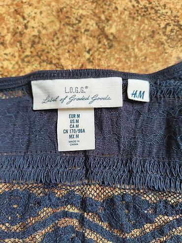 mind error: Элегантный женский топ H&M с короткими рукавами и кружевными — 3