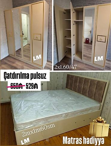 Digər mebel: _*TAXT+DOLAB*_ 💥 Yeni və sifarişlə _*İSTƏNİLƏN RƏNG SİFARİŞ ET🆘*_ — 1