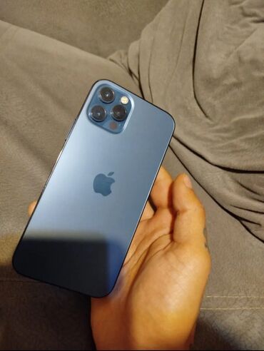 iphone 13 pro max qiymeti 2 ci el: IPhone 12 Pro, 128 ГБ, Blue Titanium, Face ID