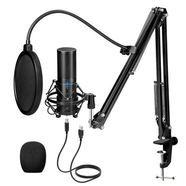 Вокальные микрофоны: Tonor q9 usb condenser microphone НОВЫЙ