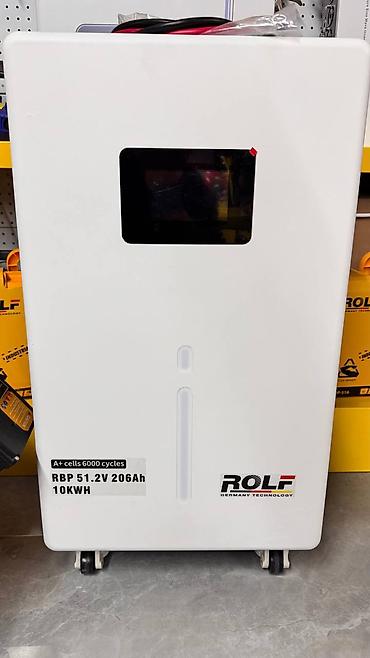 отсечка: Аккумуляторный модуль ROLF RBP 51.2V 206Ah (LiFePO4), 10 кВт·ч — 1