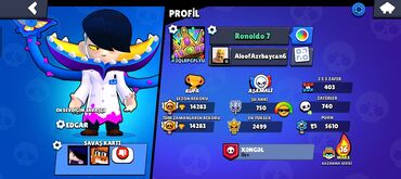 İT, komputerlər, əlaqə: Brawl Stars hesabı – detallı oyun profili Ümumi: - Profil adı — 2
