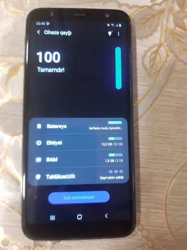 samsung j5 prime qiymeti: Samsung Galaxy J6 Plus, 32 GB, rəng - Gümüşü, İki sim kartlı, Face ID