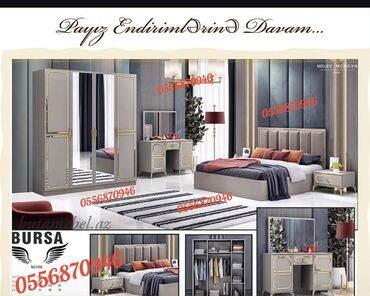 Yataq otağı dəstləri: İkinəfərlik çarpayı, Azərbaycan, Yeni — 17