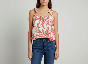 bluzki z krótkim rękawem: H&M, Women's blouse, size S
