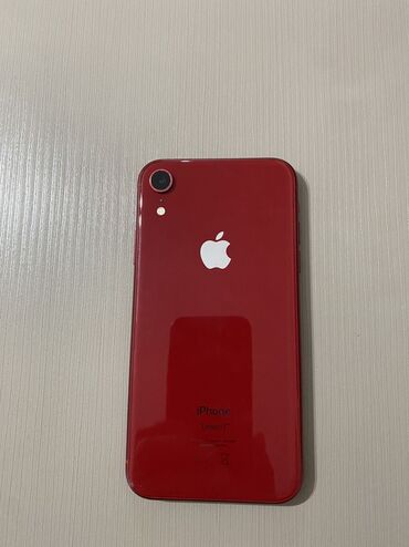 срочно продаю айфон х: IPhone Xr, Б/у, 64 ГБ, Красный, 81 %