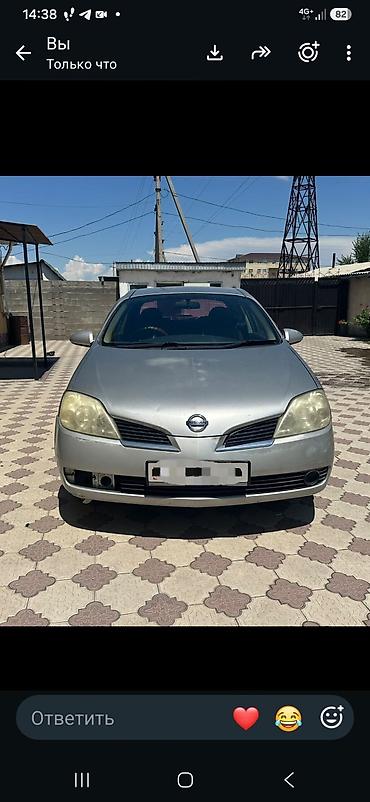 2003: Nissan Primera: 2003 г., Автомат, Бензин, Седан — 4