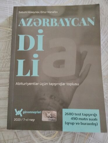 Digər: Azerbaycan dili güven test kitabı tertemizdir qiyməti 15 manatdır 11
