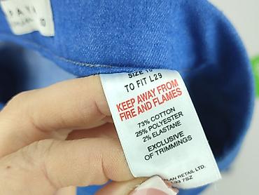 leginsy sliskie: Denim, Legginsy rozmiar M — 5