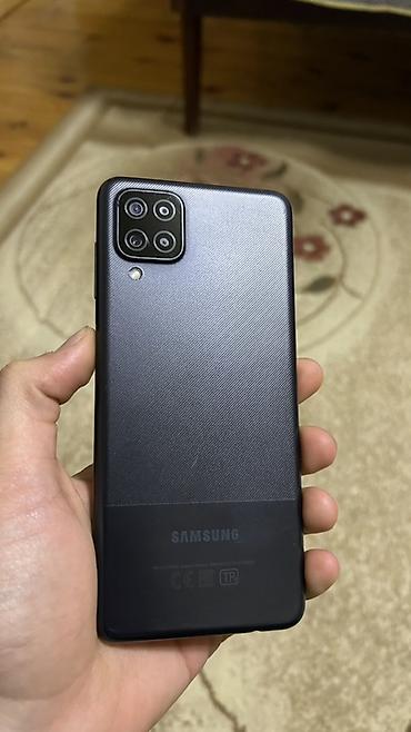 iphone 13 sat: Samsung Galaxy A12, 32 GB, rəng - Qara, İki sim kartlı — 1