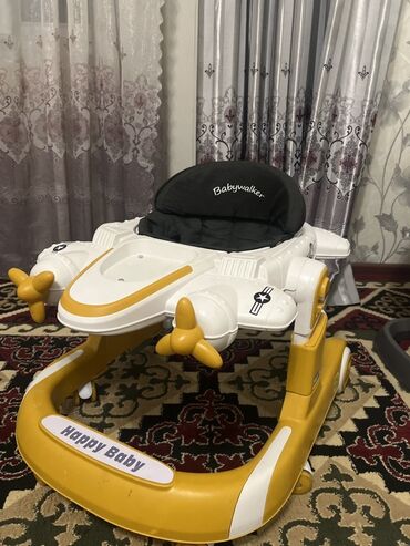 игрушечный дом: Балдар арабасы, түсү - Сары