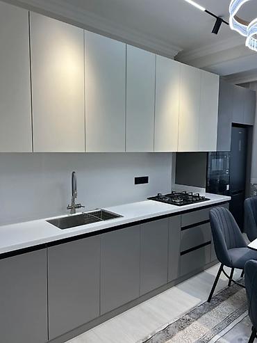 2 8: 2 комнаты, 81 м², Асанбай мкр Элитка, 6 этаж, Дизайнерский ремонт — 3