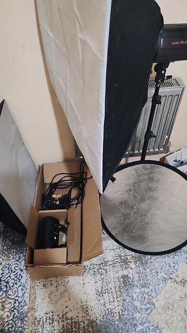 ventilator mini: Studiyo işıqlandırma dəsti – Godox mini pioneer E2250 Peşəkar — 4