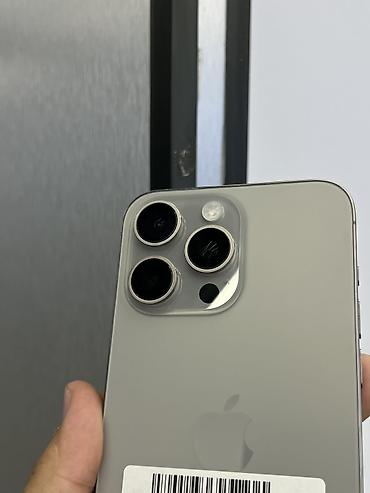 i store: IPhone 15 Pro Max, Б/у, 256 ГБ, Natural Titanium, Защитное стекло, Чехол, В рассрочку, 83 % — 3