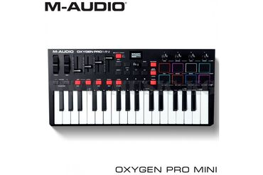 профессиональные музыкальные инструменты: Midi-клавиатура M-Audio Oxygen Pro Mini M-Audio Oxygen Pro Mini – это