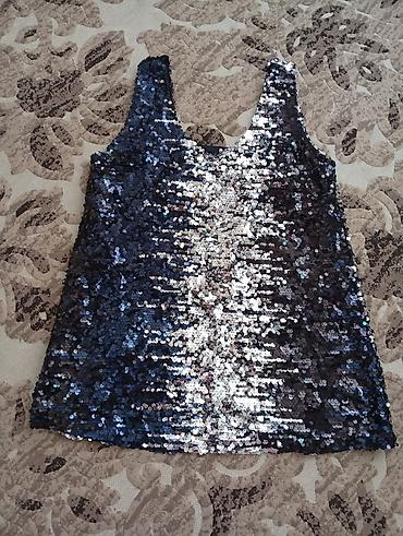 Женская одежда: Топы с пайетками, из Европы 1) ZARA COLLECTION - Женский топ на — 3