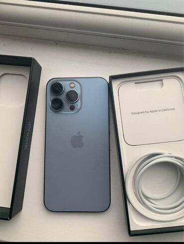 iphone 13 pro max irsad: IPhone 13 Pro Max, 128 GB, Mavi