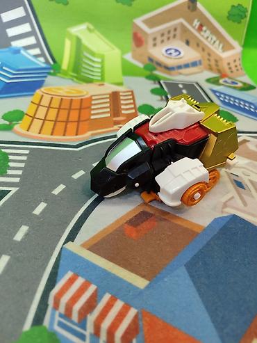 Игрушки: Коврик дорога и машинка в комплекте для детских игр🛣️ Комплектация — 5