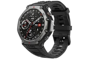 Amazfit: Продаю смарт-часы Amazfit T-Rex 3 — б/у, с гарантией! Невероятно