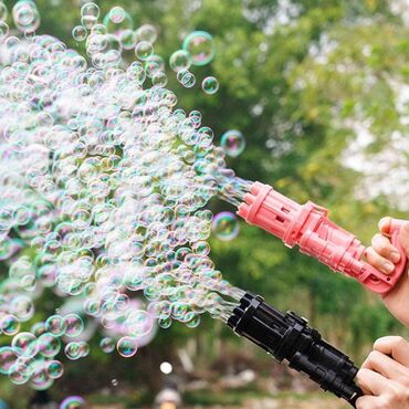 Igračke: Pistolj za mehurice novo pistolj za balone bubble gun akcija cene — 2
