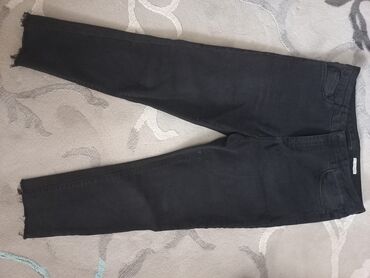 зеленые детские джинсы: Джинсы S (EU 36), цвет - Черный