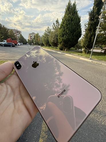 iphone xr barter: IPhone Xs Max, 256 GB, Rose Gold, Zəmanət, Face ID — 3