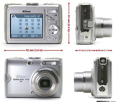 nikon d750: Fotoaparat Nikon Coolpix P 3.5x vibrasiya azaldici optik zoom ile — 3