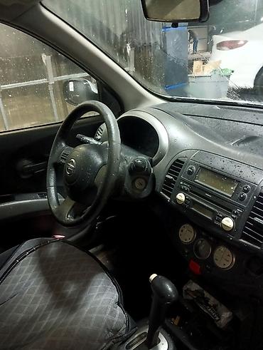 электрони машина: Nissan Micra: 2004 г., 1.2 л, Автомат, Бензин, Седан — 5