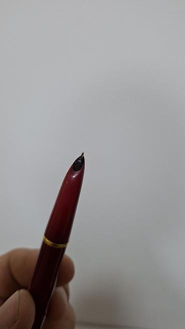 sensor qələm: Qırmızı korpuslu bilyalı qələm - Korpus: parlaq tünd qırmızı plastik — 4