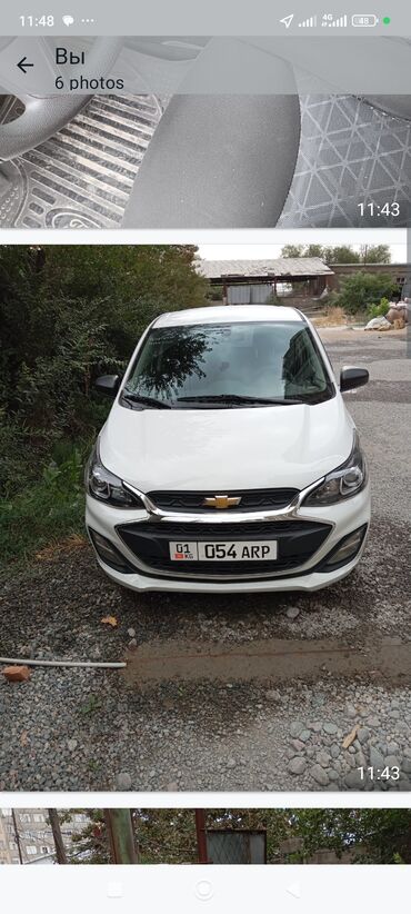 борона мала: Chevrolet Spark: 2020 г., 1 л, Автомат, Бензин, Купе